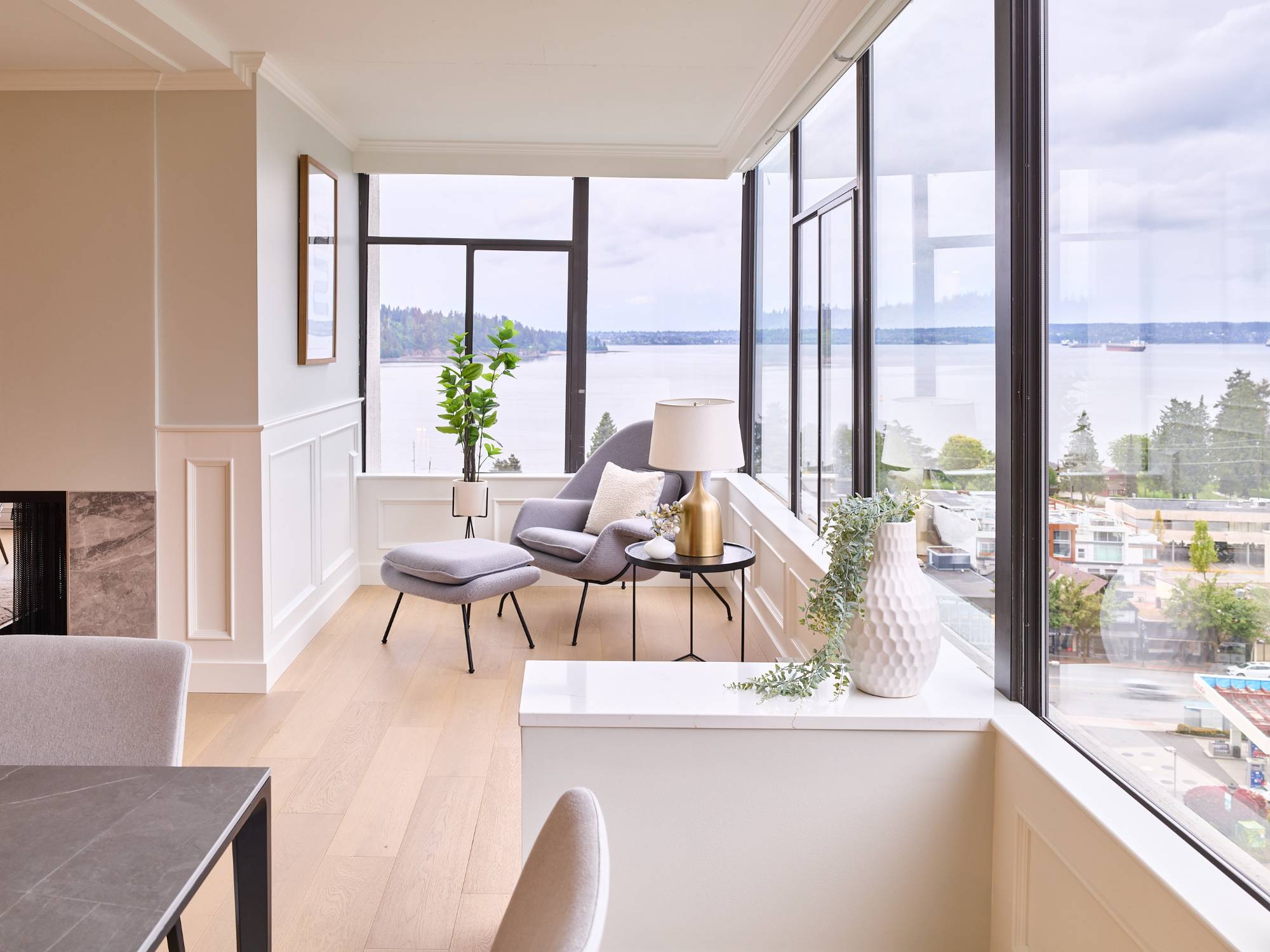 view of condo with new flooring